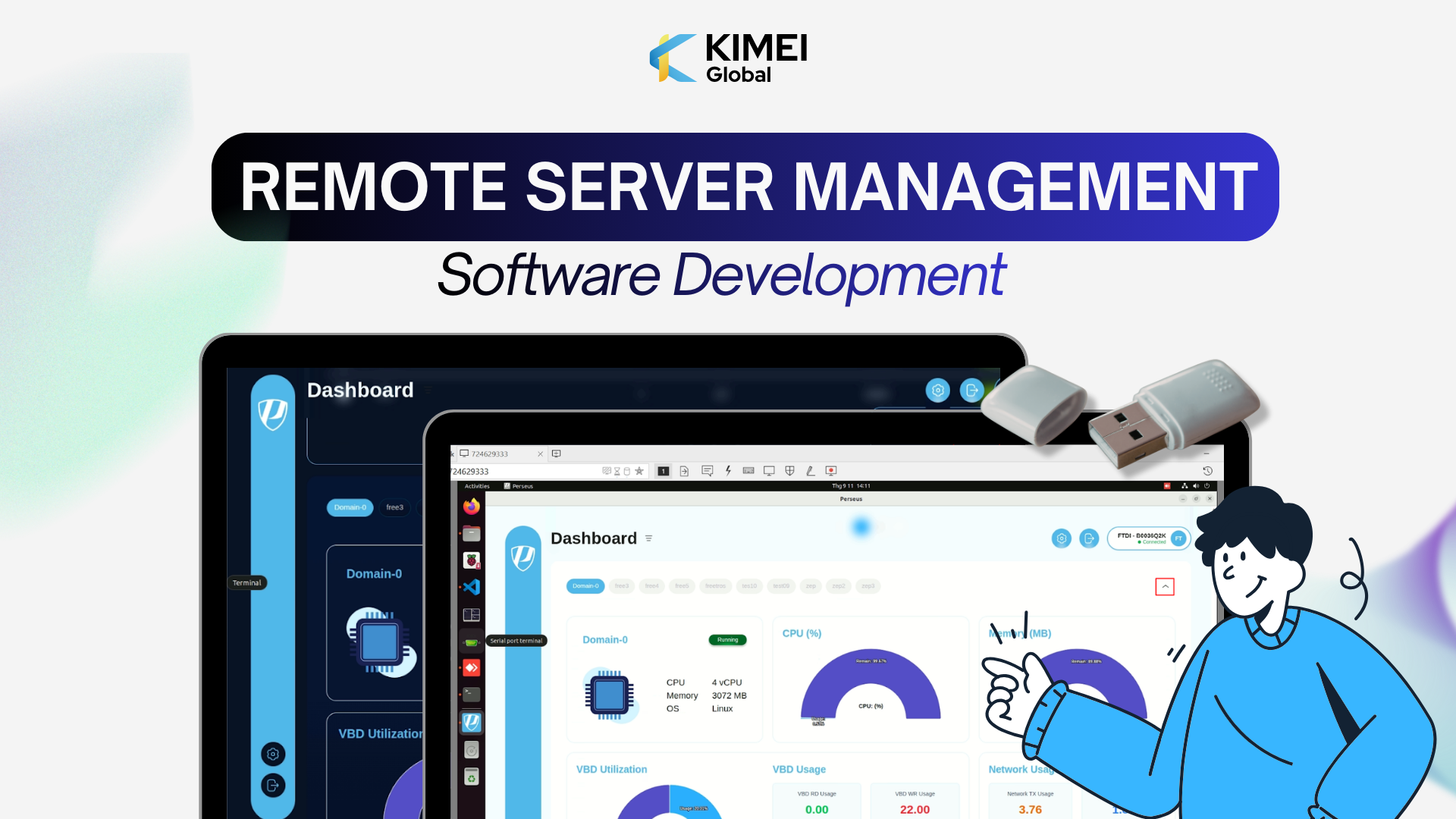 Perseus project: Remote Server Management Software Development