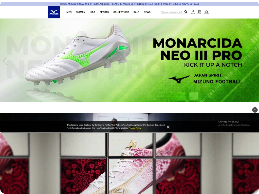 Mizuno's E-Commerce Success: Data Privacy & Localization Solutions
