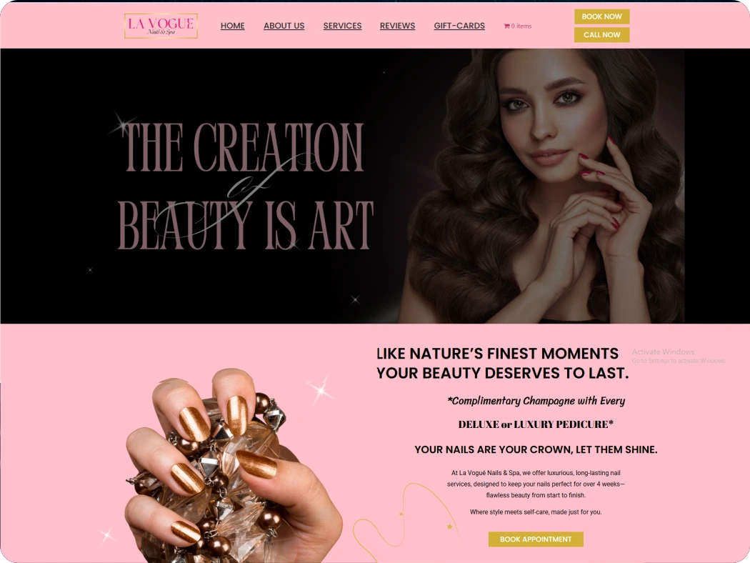 Case Study Lavogue Nails & Spa: Streamlining Operations KIMEI Global