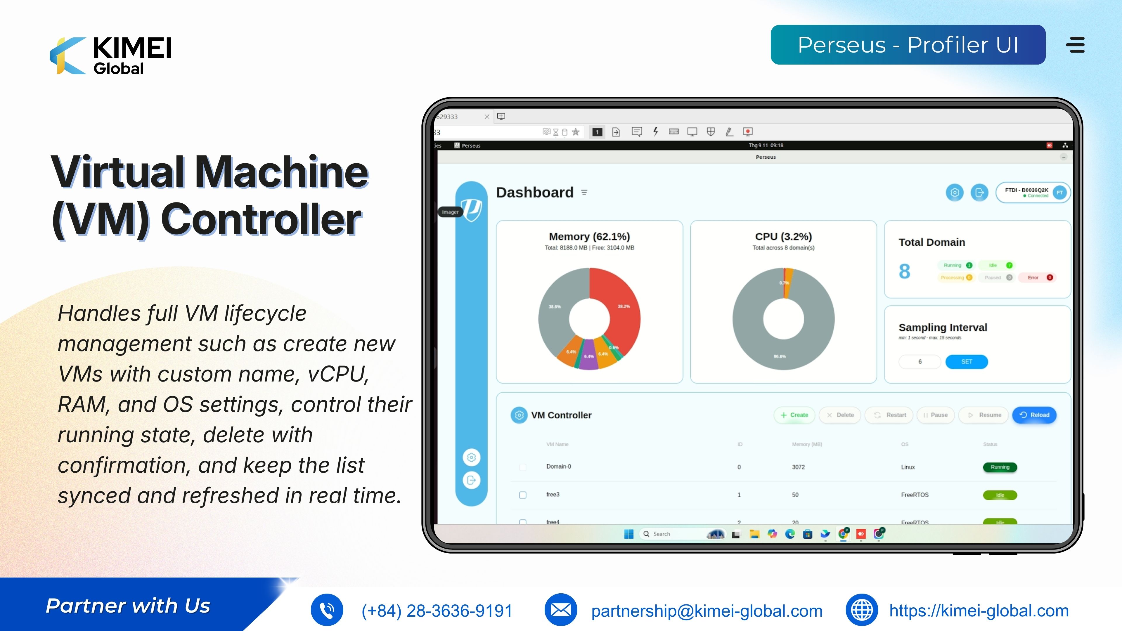 Phát Triển Phần Mềm Quản Lý Server Từ Xa Cho Dự Án Perseus