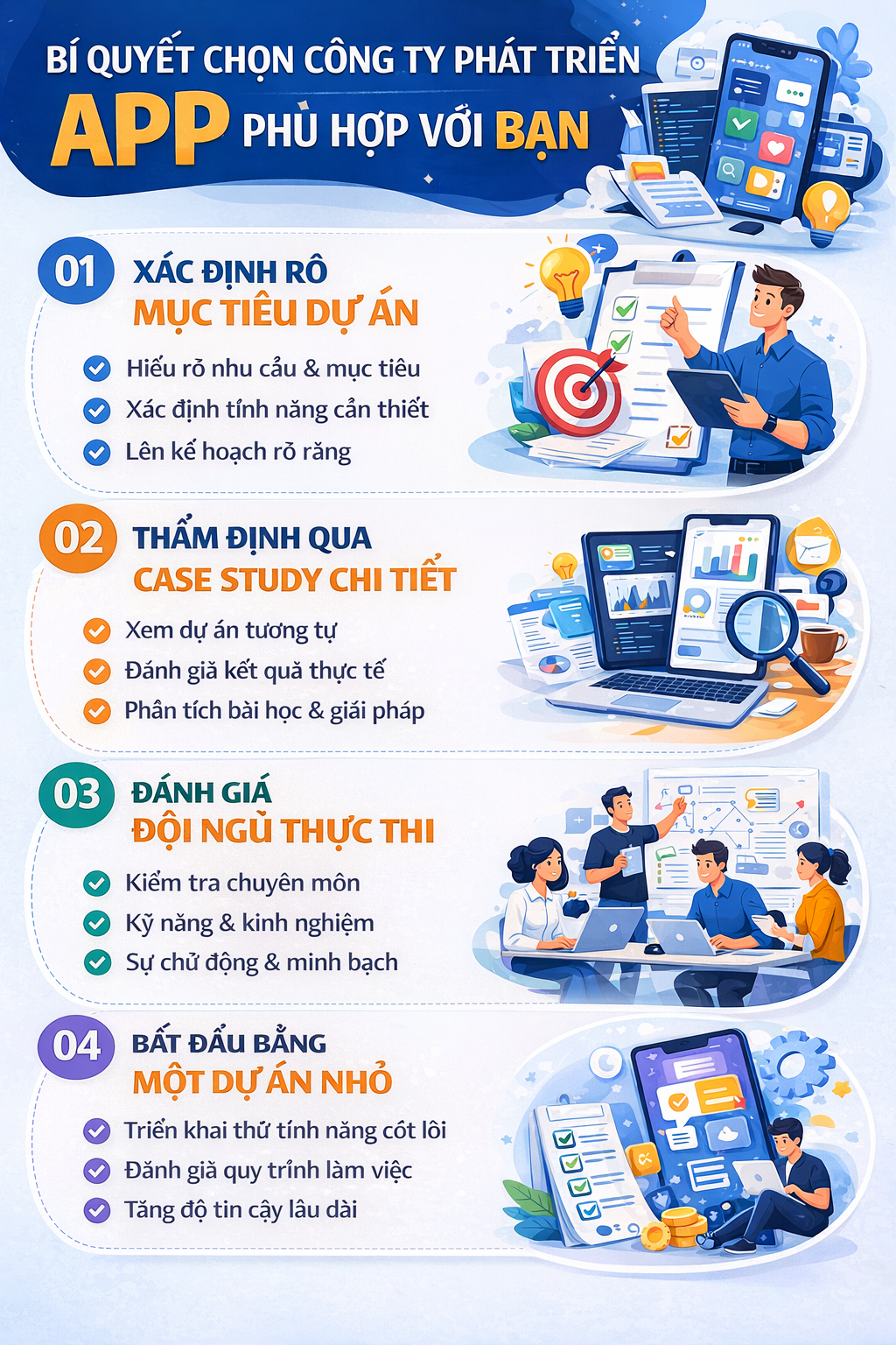 B&iacute; Quyết Chọn C&ocirc;ng Ty Ph&aacute;t Triển App Ph&ugrave; Hợp Với Bạn