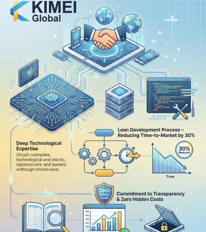 Why is KIMEI Global Your Trusted Mobile App Development Partner?